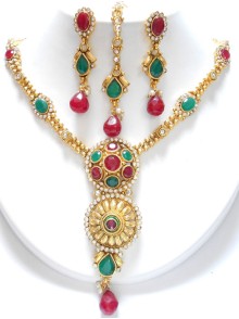 Polki Necklace Set